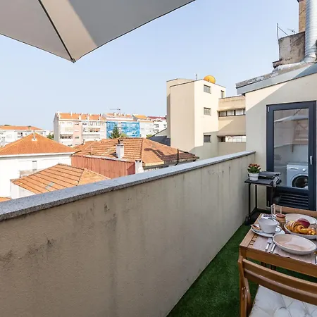 Apartment Opo Vale Formoso Iii Balcony&bbq Porto